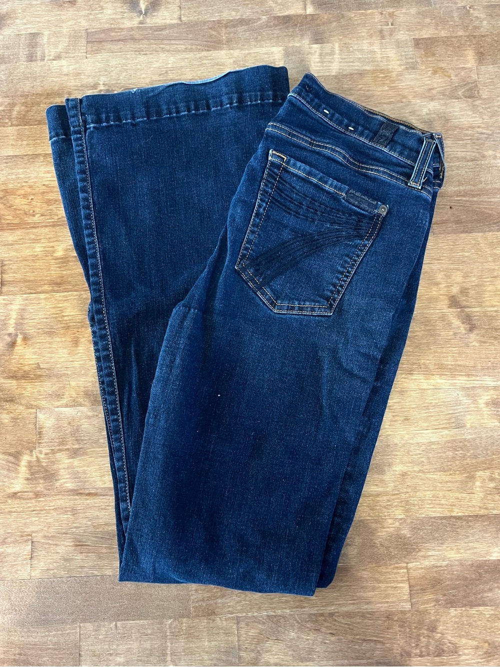 7 For All Mankind Dark Blue DoJo Jeans